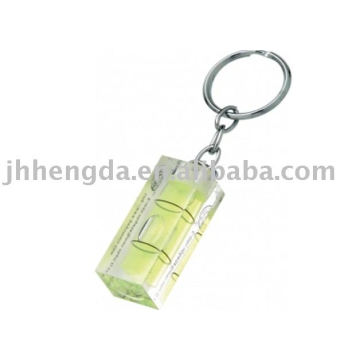 spirit level keychain